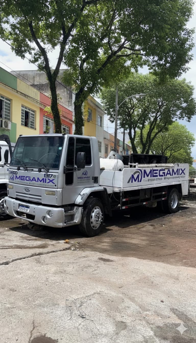 Equipamento Megamix em operação